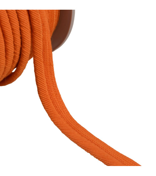 Spool of 20m piping cord thread 6mm orange