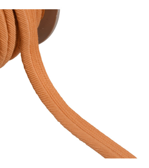 Spool of 20m piping cord thread 6mm pink orange salmon