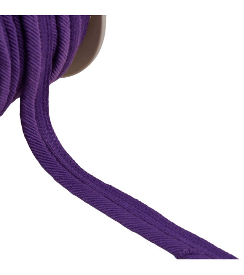 Spool of 20m piping cord thread 6mm purple