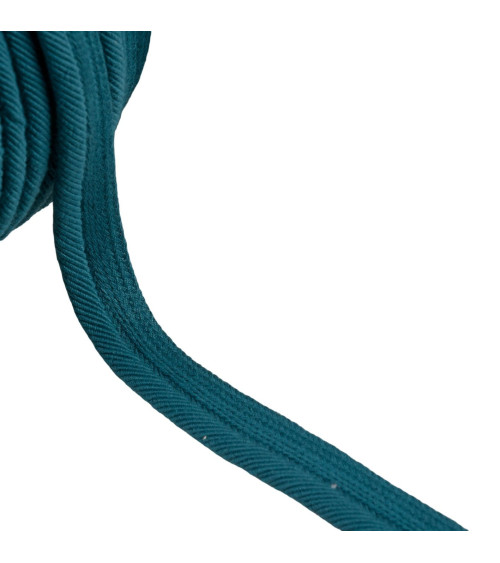 Spool of 20m piping cord threads 6mm duck blue