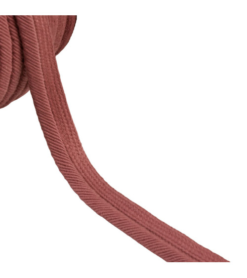 Spool of 20m piping cord thread 6mm old pink