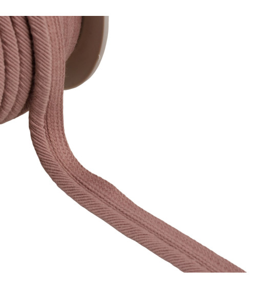 Spool of 20m piping cord thread 6mm old pink