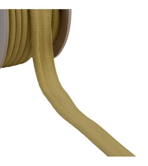 Bobina da 20 m di cordoncino da 5 mm beige verde