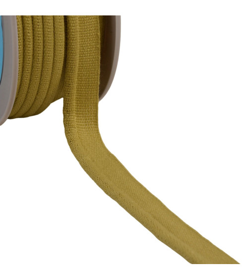 20m reel of piping cord 5mm green/beige