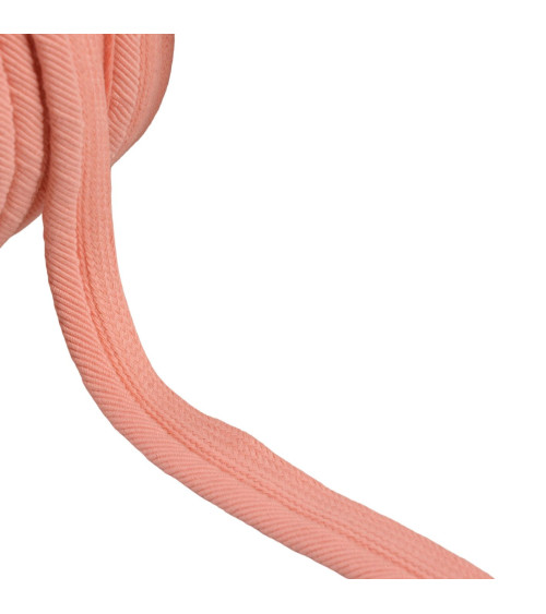 Piping cord thread 6mm salmon orange per meter