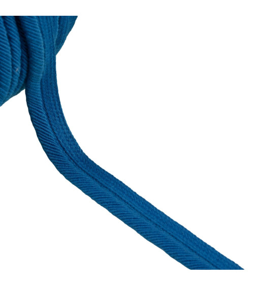 Piping cord thread 6mm turquoise blue per meter