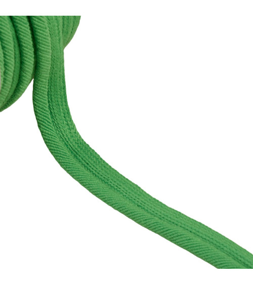 Piping cord thread 6mm khaki green per meter