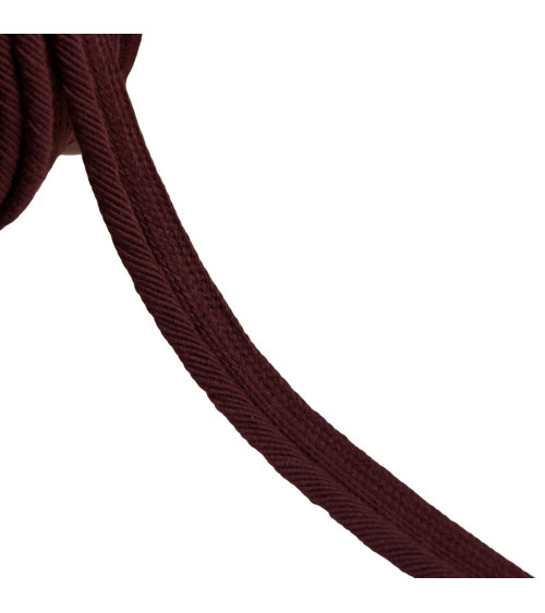 6mm purple plum cord piping by the meter