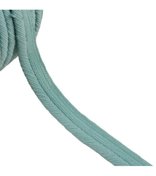 Piping cord thread 6mm green blue per meter