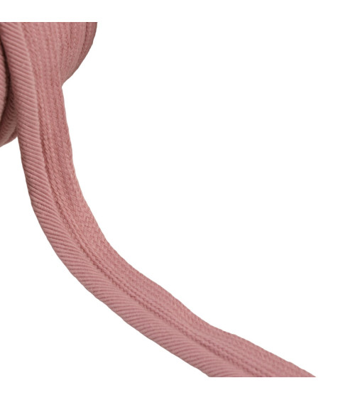 Piping cord thread 6mm old pink per meter