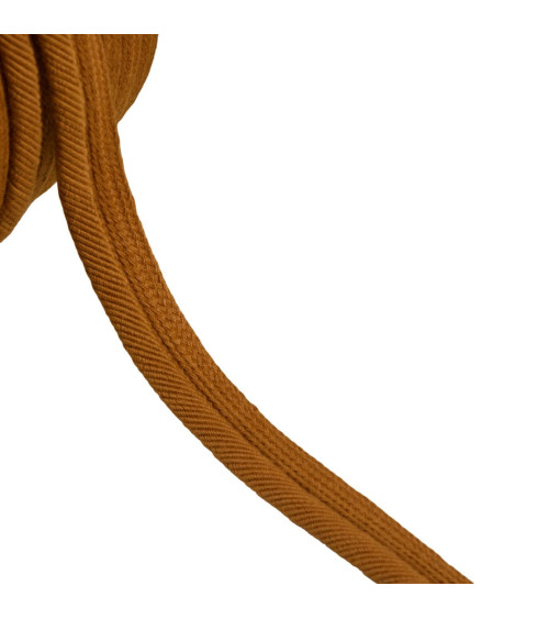 Piping cord wire 6mm copper brown by the meter