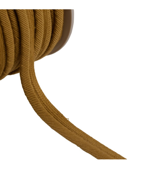 Piping cord wire 6mm bronze per meter