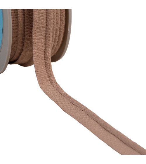 5mm beige/pink cord piping by the meter