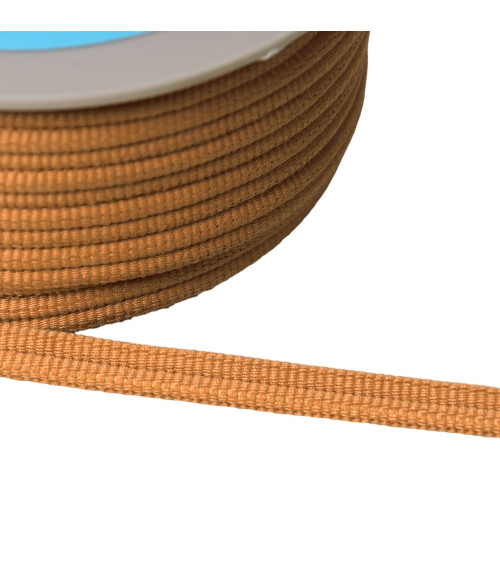 Spool 20m Double cord 9mm dark beige