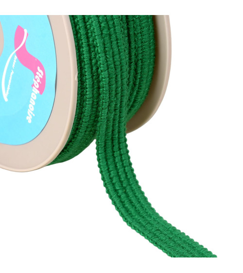 20m reel of braid with four 15mm dark green cords