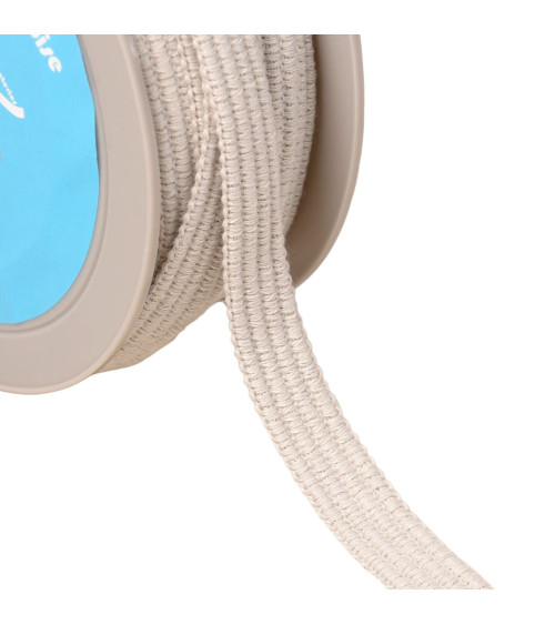 20m reel of braid with four 15mm grey/blue cords