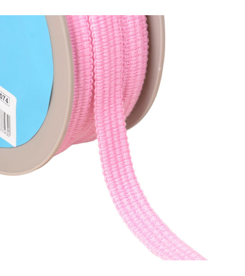 20m reel of braid with four 15mm light pink cords