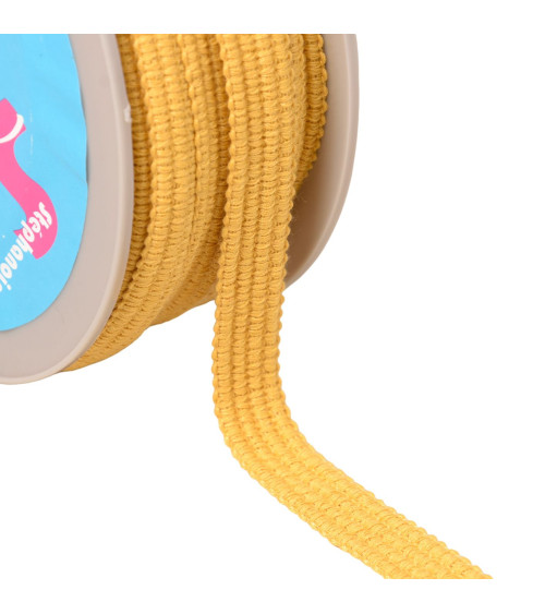 20m reel of braid with four 15mm yellow/orange cords