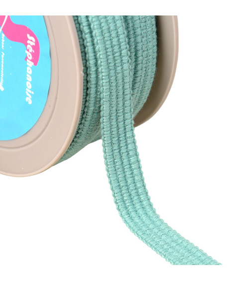 20m reel of braid with four 15mm green and blue cords