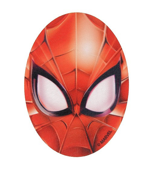 Ecusson Spiderman bleu assis 6,7 x 5,8 cm