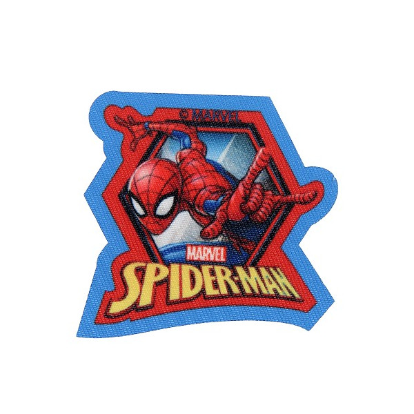 Ecusson Spiderman rouge 11cm x 8cm