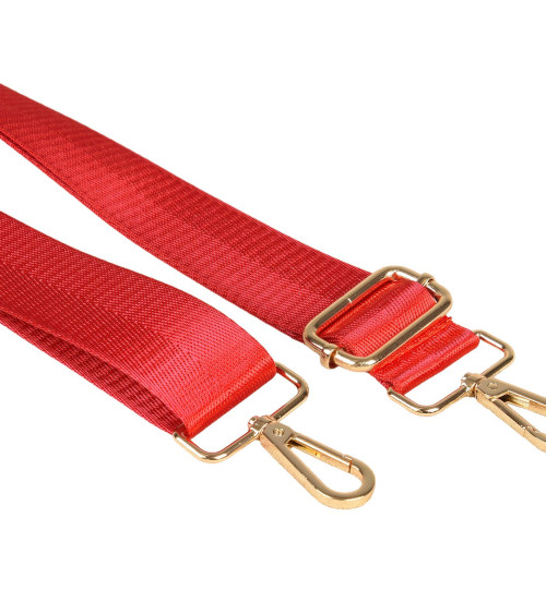 Shoulder strap 40x140cm red