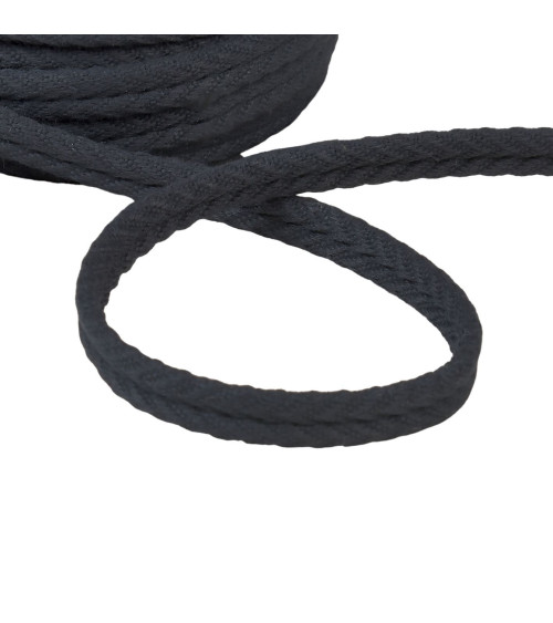 20m reel double herringbone cord 10mm black