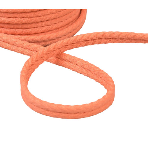 20m reel double herringbone cord 10mm salmon