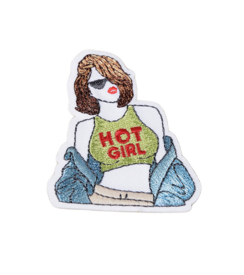 Ecusson termoadhesivo Swag chica sexy 3,5cm x 4cm