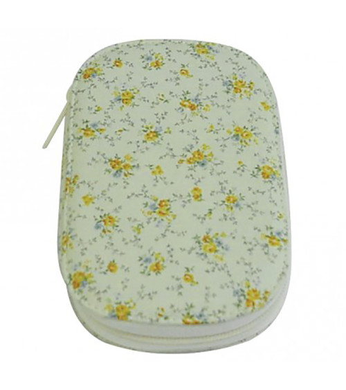 Sewing bag 16x12cm liberty yellow