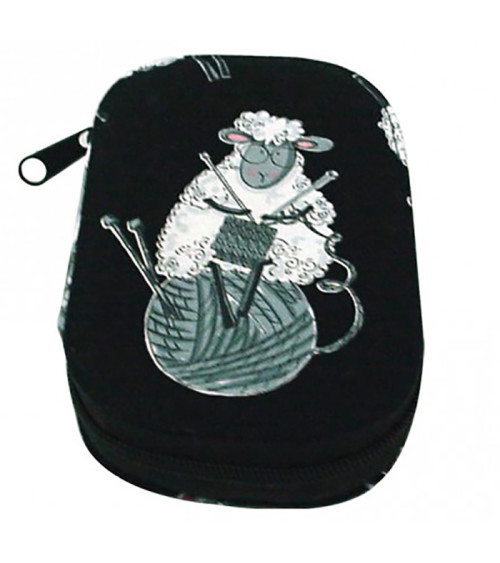 Sewing bag 16x12cm sheep