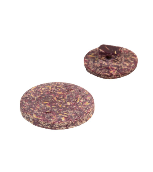 Round button with red rice husk tail Beaujolais