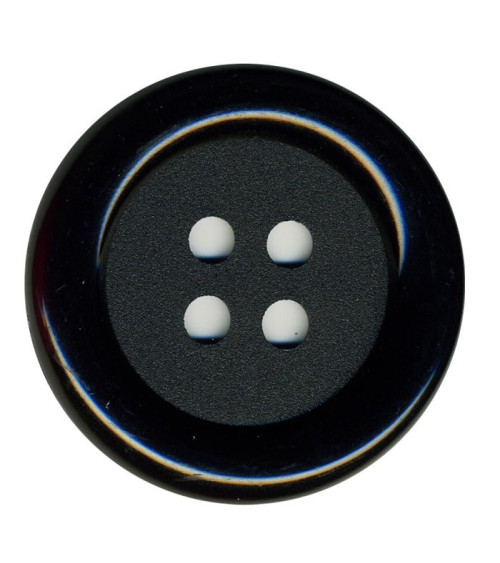 Set di 3 bottoni Clown Colore nero 38 mm