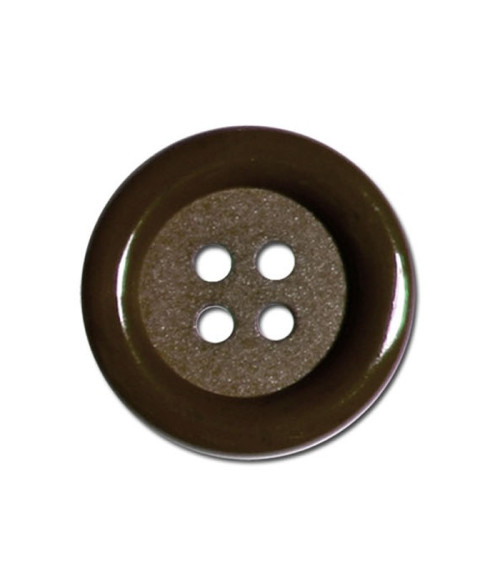 Set of 3 Clown buttons in Brown color 38mm