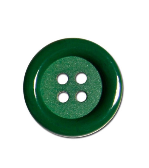 Set of 3 Clown buttons in Fir Green color 38mm