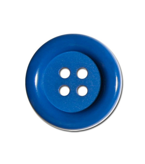 Set of 3 Clown buttons in Royal Blue color 38mm