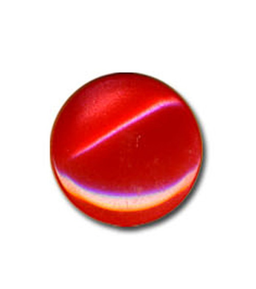 Set of 3 Candy-shaped buttons in Red color 13mm