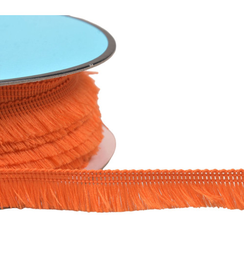 Spool of 25m small fringe 13mm orange