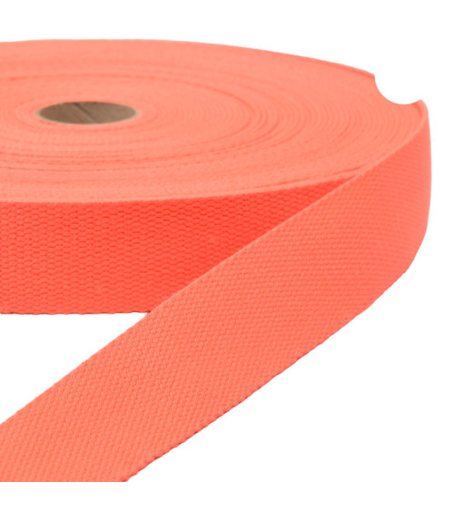 20m reel of fluorescent orange strap