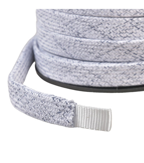 16mm white mottled braid for bag handles