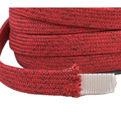 16mm burgundy mottled braid for bag handles