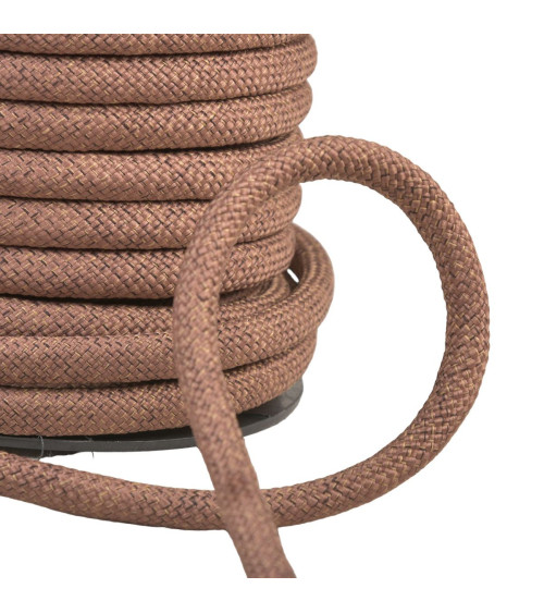 10mm rust-coloured mottled cord for bag handles