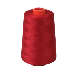 Cône fils polyester 5000 yards/4572mètres haute qualité rouge