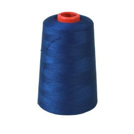 Cône fils polyester 5000 yards/4572mètres haute qualité bleu