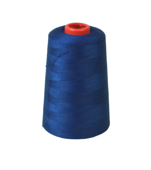 Cone polyester thread 5000 yards/4572 meters high quality blue