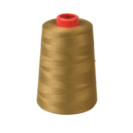 Cône fils polyester 5000 yards/4572mètres haute qualité beige