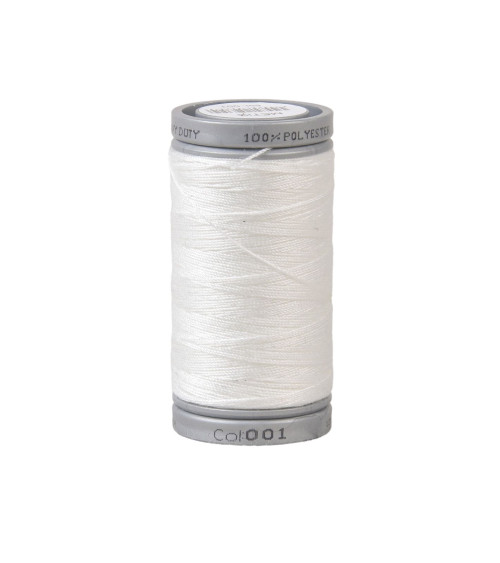 Super strong polyester thread 125m high quality white