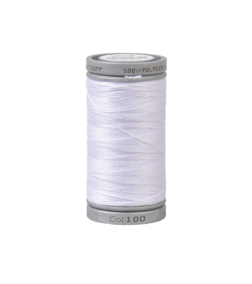 Super strong polyester thread 125m high quality white