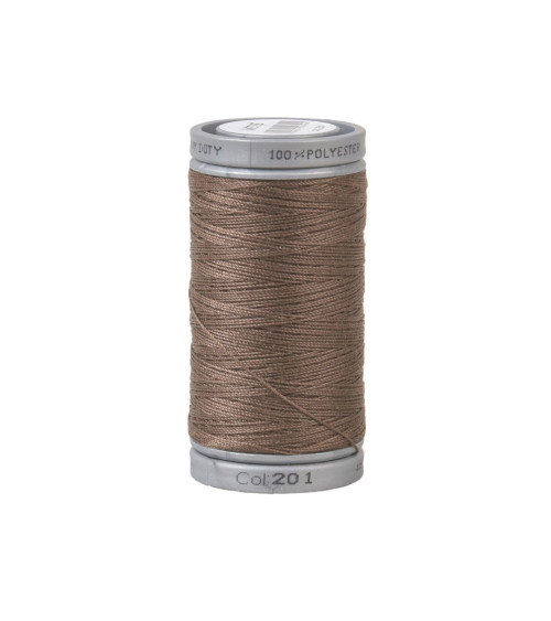 Super strong polyester thread 125m high quality chocolate