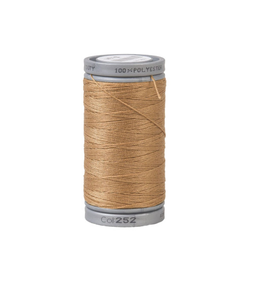 Super strong polyester thread 125m high quality gold yellow